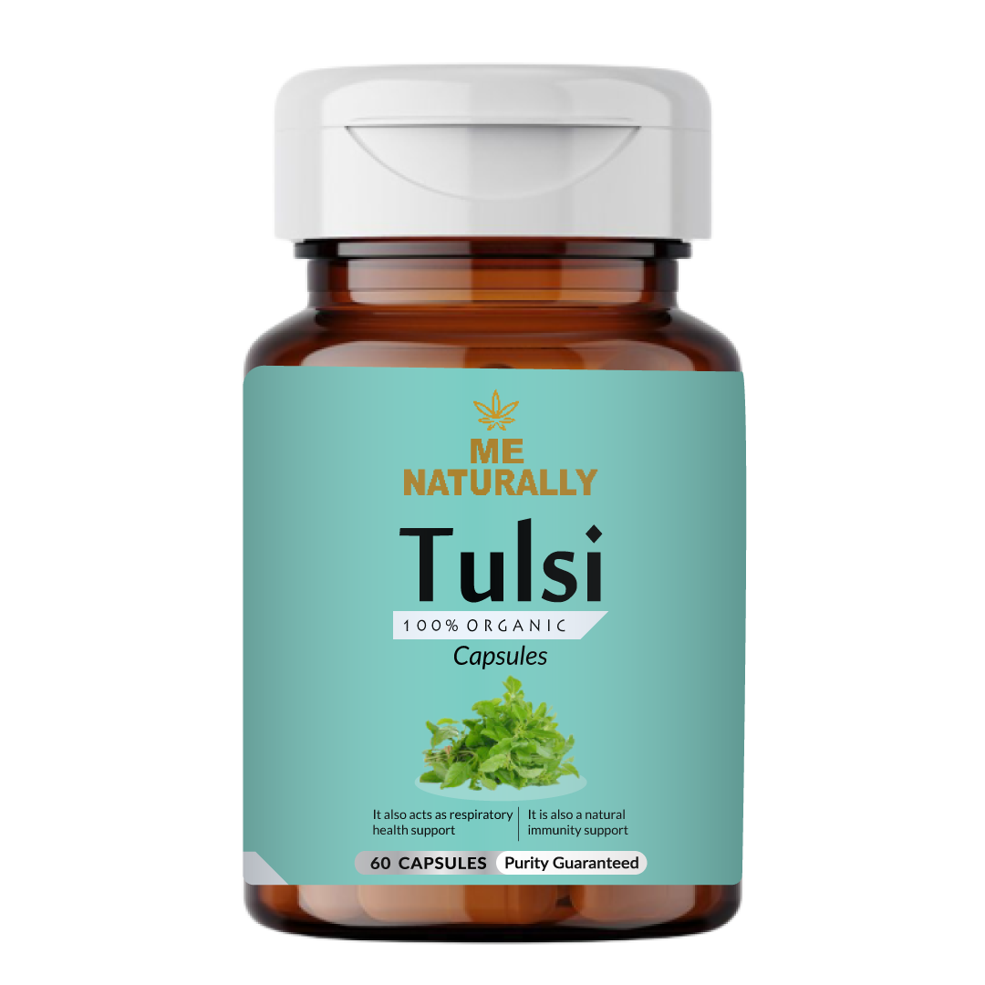 Organic Tulsi Capsule | Ayurvedic | 60 Capsules