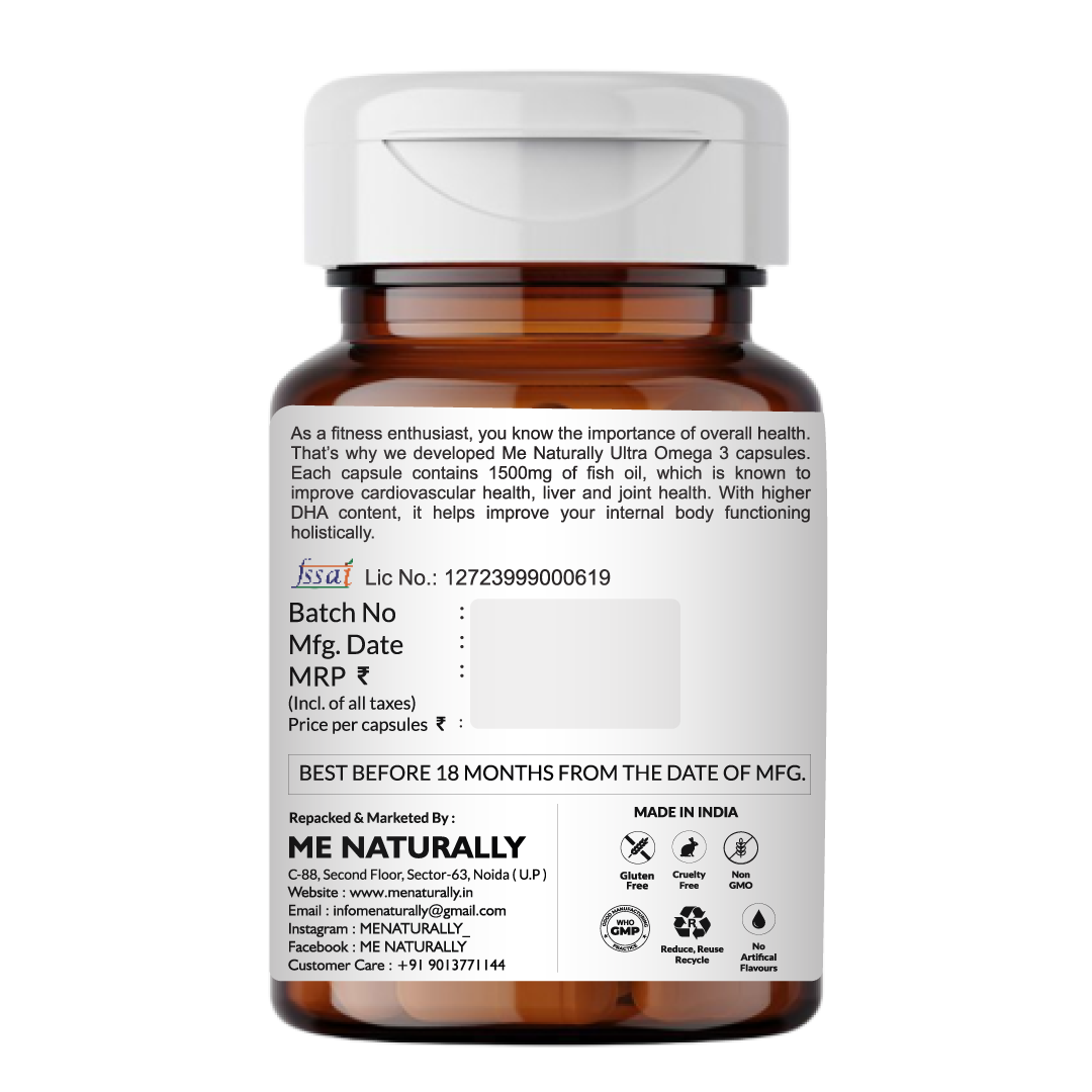 Ultra Omega 3 Capsule | Nutraceutical | 30 Capsules - Image 2