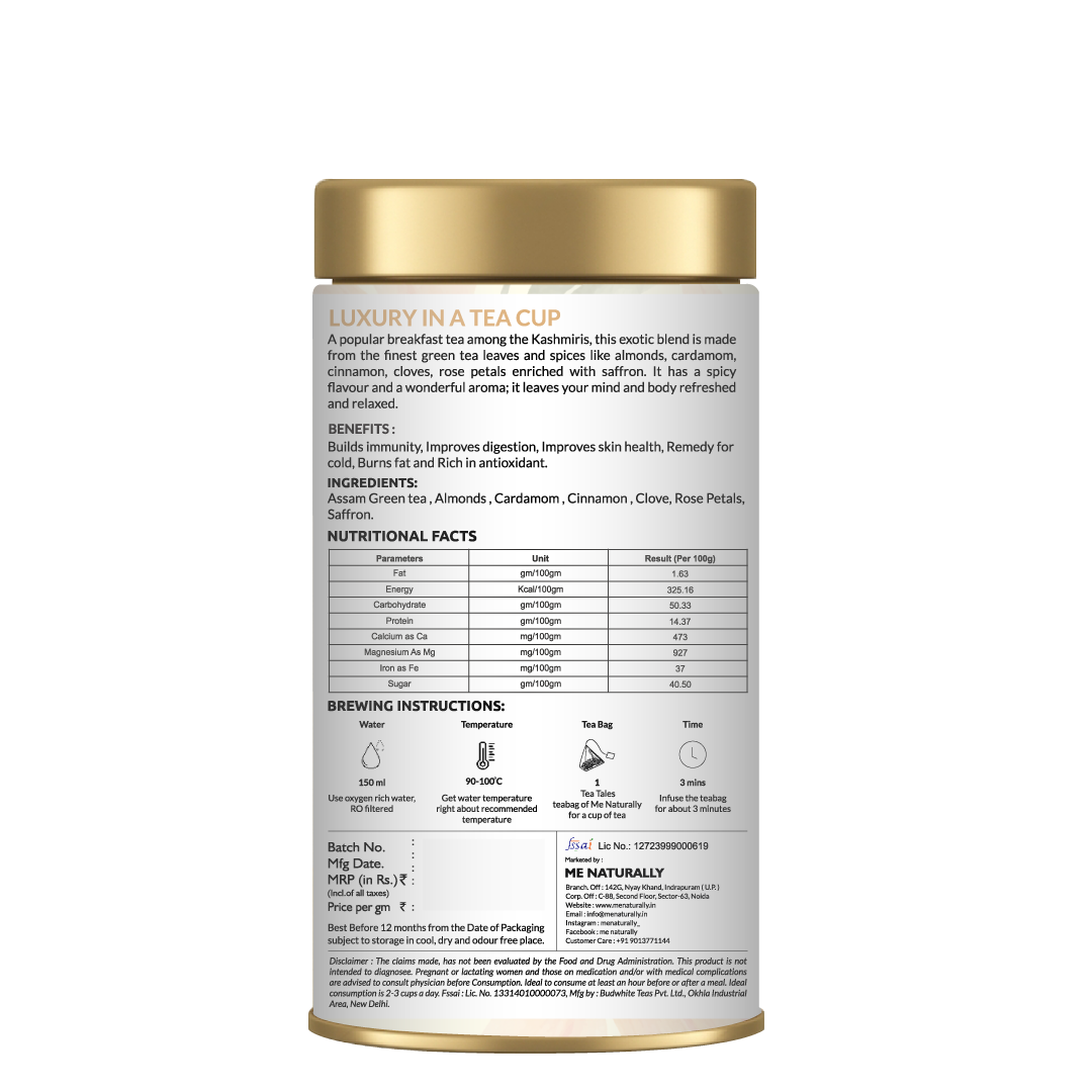 Royal Kashmiri Kahwa | Tea Tales | Green tea - Image 2